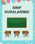 Sınıf kurallarımız (duvara yapıştırmak için)