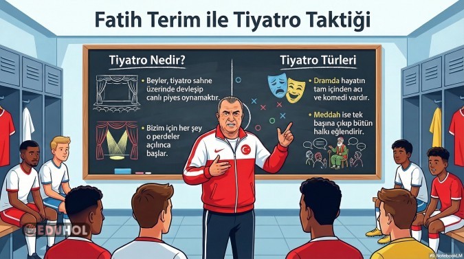Fatih Terim ile Tiyatro Taktiği