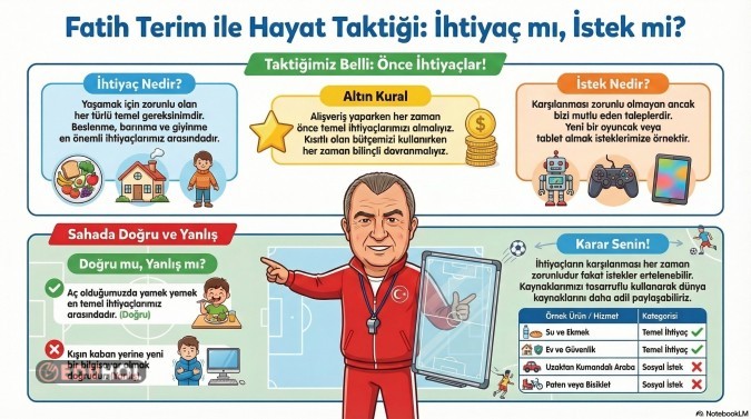 Fatih Terim : istek / İhtiyaç nedir ?
