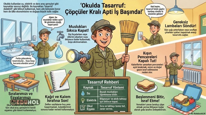 Okulda tasarruf