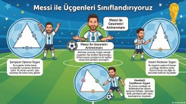 Messi ile Üçgenleri Kenar Uzunluklarına Göre Sınıflandırma