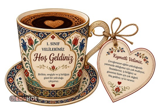 1.sınıf velilerinize hediye kartı