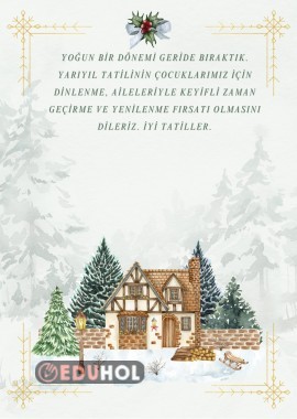 Velilerimiz için kart