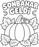 1.sınıf sonbahar boyama