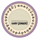 1.sınıflar  için harf çemberi