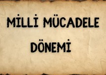 4.SINIF MİLLİ MÜCADELE DÖNEMİ