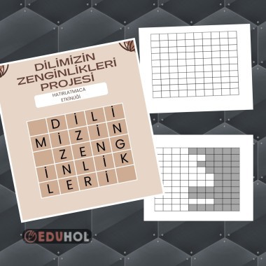 Dilimizin Zenginlikleri Projesi Hatırlatmaca Etkinliği