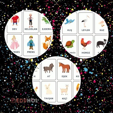 Dilimizin Zenginlikleri Projesi Masal Okumaları Resimli Anlamını Bul Kartlar