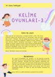 Yıl Sonu Faaliyeti Kelime Oyunları-3