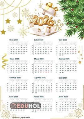 2026 Takvimi
