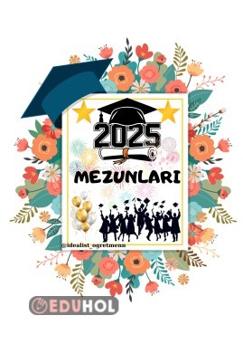 36 Sayfa Mezuniyet Afişi