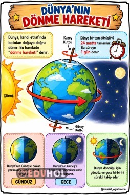 DÖNME HAREKETİ PANO GÖRSELİ