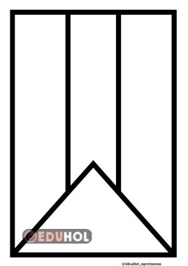 Filistin Bayrağı Boyama Sayfası