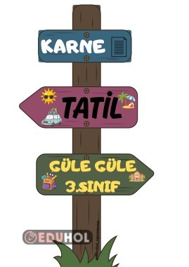 Karne panosu(3.sınıf )
