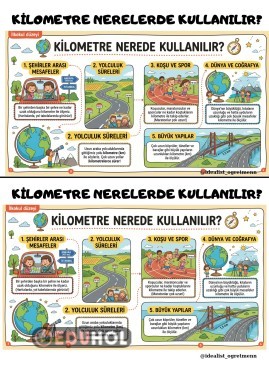 Kilometrenin Kullanıldığı Yerler