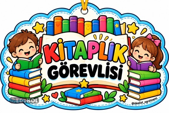 KİTAPLIK GÖREVLİSİ KARTI