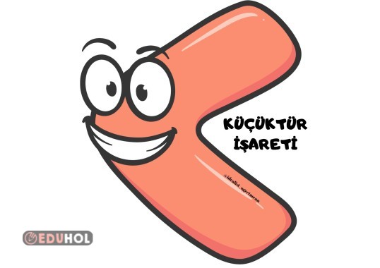 Küçüktür İşareti Pano İçin