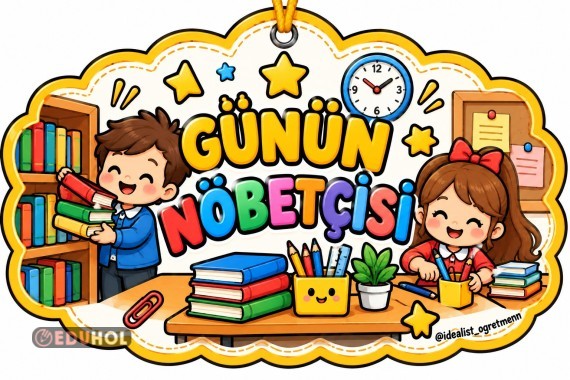 NÖBETÇİ ÖĞRENCİ KARTI
