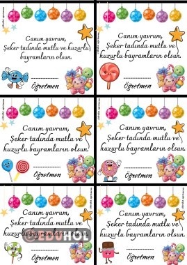 Ramazan Bayramı Kutlama Kartı