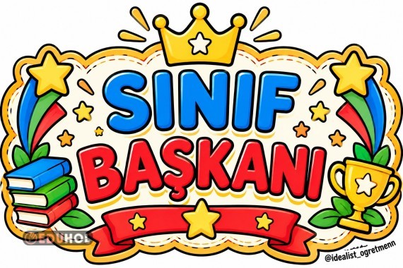 sınıf başkanı kartı
