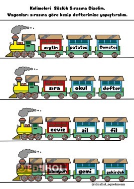 Sözlükte sıralama-2