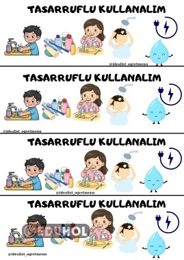 Tasarruflu Kullanalım Defter Notu Görseli