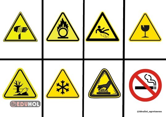Tehlike Uyarı İşaretleri-2