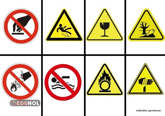 Tehlike Uyarı İşaretleri-3
