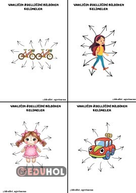 Varlığın Özelliğini Bildiren Kelimeler