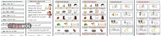 1.SINIF İLKOKUMA YAZMA Ç SESİ FASİKÜL2