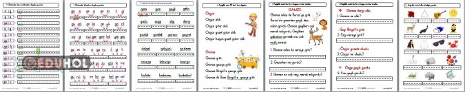 1.SINIF İLKOKUMAYAZMA G SESİ FASİKÜLÜ