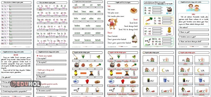 1.SINIF İLKOKUMAYAZMA V SESİ FASİKÜLÜ