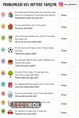İnteraktif defter çalışması