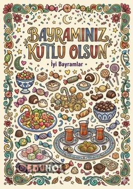 İyi Bayramlar, Hediye Kartı (Sayfada 9 tane)