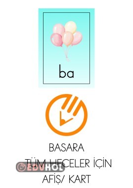 Özel Eğitim, BASARA, Hece Kartları/ Afişleri