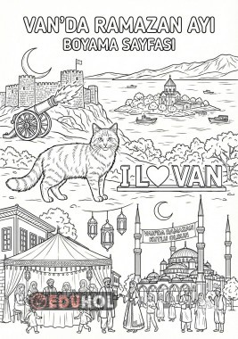 Ramazan ayı, Van Boyama Sayfası