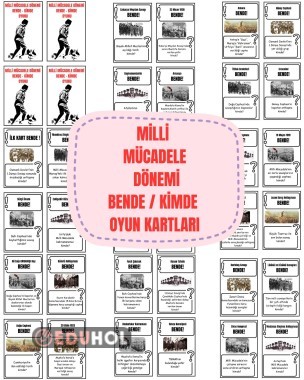 Milli Mücadele Dönemi Bende Kimde Oyunu