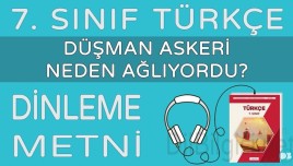 Dinleme sınavı örneği