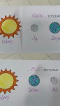 Güneş ve Ay Tutulması Defter Etkinliği