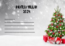 YILBAŞI TEBRİK KARTI