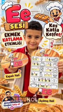 E sesi Ekmek Katlama etkinliği