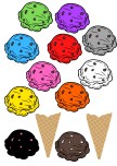 Colors Ice-cream
