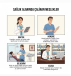 Sağlık alanında çalışan meslekler