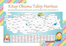 kitap okuma takip haritası