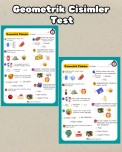 Geometrik Cisimler Test