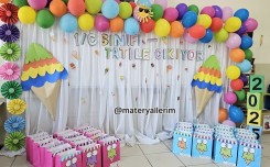 Yaz Tatili Karne Pano Harfleri