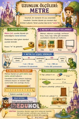 4.Sınıf uzunluk ölçüleri.