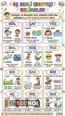 💡 İlkokul 3. ve 4. Sınıf İçin Rengarenk 