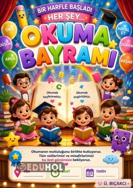 Okuma Bayramı Afişi