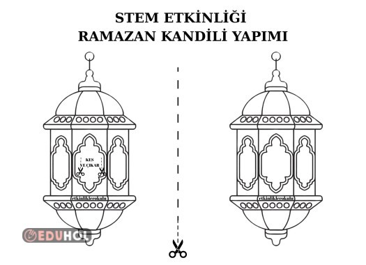 Ramazan Etkinliği (STEM Kağıt Devreden Ramazan Feneri Yapımı)